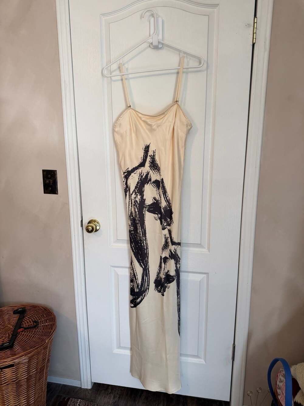 Conditions Apply Chloe Horse Print Maxi Slip Dress